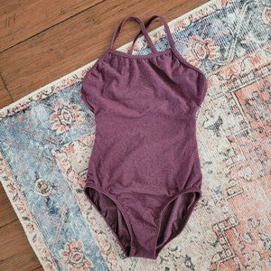 NWOT Motionwear Size S Purple Leotard